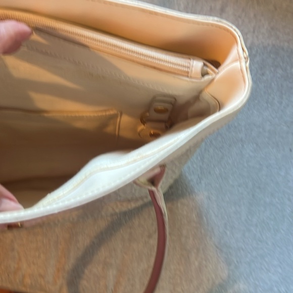 Etienne Aigner Cream Tote Bag - Picture 9 of 12